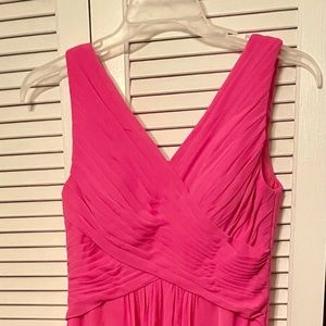 Hot pink Bridesmaid/formal dress
